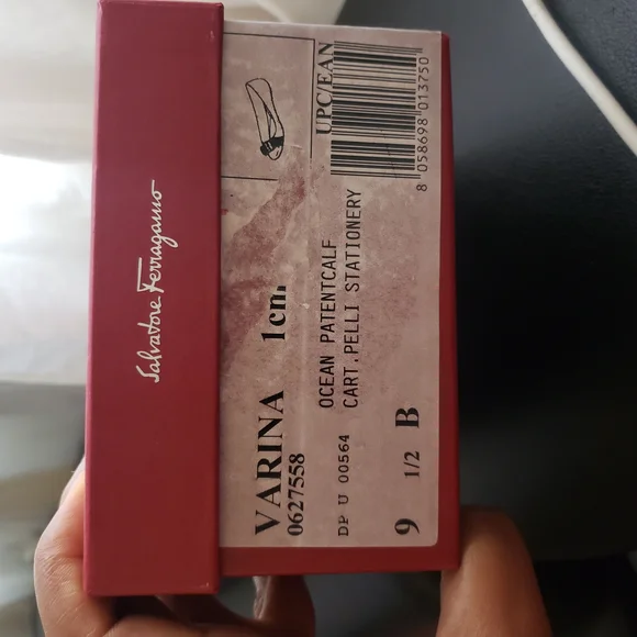 Salvatore Ferragamo Women's Blue Ballet Flats - Picture 5 of 6